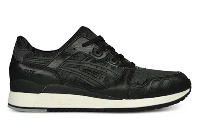 Pre-owned Asics Men's  Gellyte Iii Mita Far East Tokyo Ueno Sneakers In Black/leopard In Multi