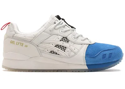 Pre-owned Asics Men's  Gellyte Iii Mita Sneakers Trico 2024in White/blue In Multi