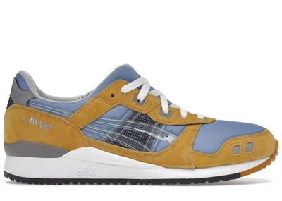 Pre-owned Asics Men's  Gellyte Iii Og Awake Ny Sneakers In Della Robbia Blue