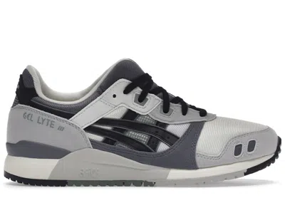 Pre-owned Asics Men's  Gellyte Iii Og Back Streets Of Japan Pack Sneakers In Ivory/grey/black
