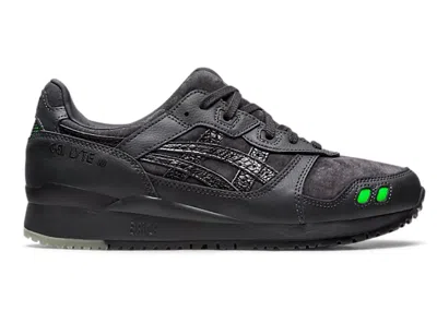 Pre-owned Asics Men's  Gellyte Iii Og Python Sneakers In Black/green In Multi