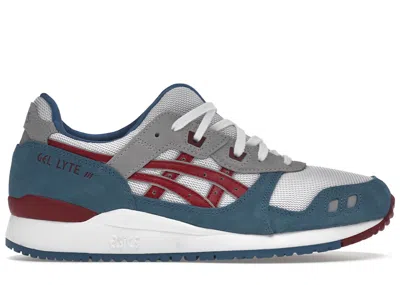 Pre-owned Asics Men's  Gellyte Iii Og Sneakers In Azure/beet Juice