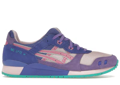 Pre-owned Asics Men's  Gellyte Iii Og Sneakers In Cotton Candy/bubblegum In Pink