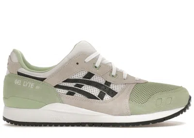 Pre-owned Asics Men's  Gellyte Iii Og Sneakers In Jade/obsidian Grey