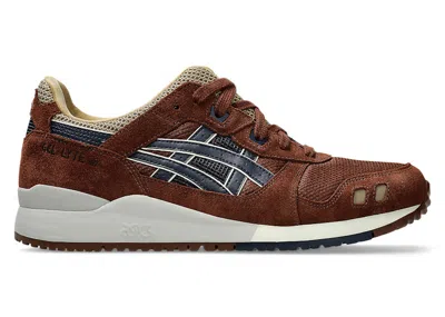 Pre-owned Asics Men's  Gellyte Iii Og Sneakers In Reddish Brown/midnight