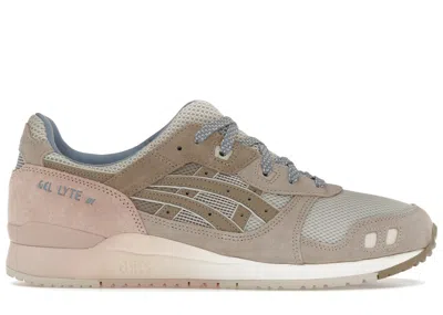 Pre-owned Asics Men's  Gellyte Iii Og Sneakers In Simply Taupe/maple Sugar In Brown