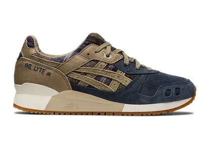 Pre-owned Asics Men's  Gellyte Iii Og Sneakers In Tarmac/mink In Brown