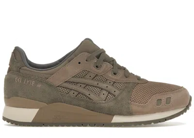 Pre-owned Asics Men's  Gellyte Iii Og Sneakers In Taupe Grey/dark Taupe In Gray
