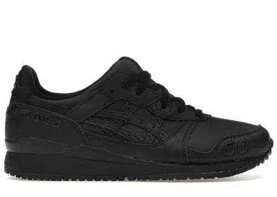 Pre-owned Asics Men's  Gellyte Iii Og Triple Sneakers In Black