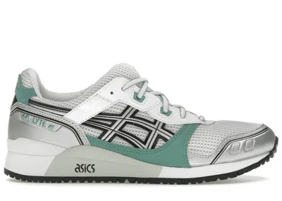 Pre-owned Asics Men's  Gellyte Iii Og Y2k Pack Sneakers In White/sage