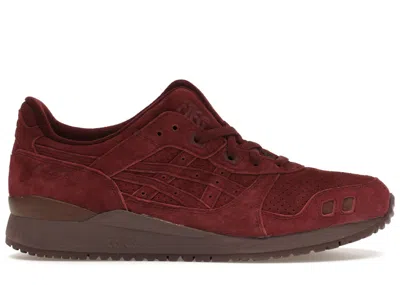 Pre-owned Asics Men's  Gellyte Iii Ronnie Fieg The Palette Sneakers In Magma In Red