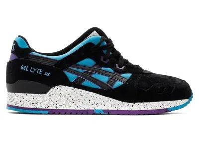 Pre-owned Asics Men's  Gellyte Iii Sneakers In Peacockin Blue/peacock Blue/black