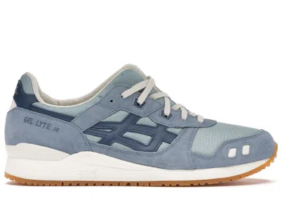 Pre-owned Asics Men's  Gellyte Iii Sneakers In Smoke Blue/grand Shark