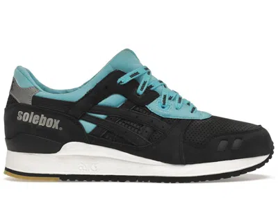 Pre-owned Asics Men's  Gellyte Iii Solebox Blue Carpenter Bee Sneakers In Black