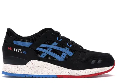 Pre-owned Asics Men's  Gellyte Iii Villa X Wale Bottle Rocket Sneakers In Black/blue In Multi