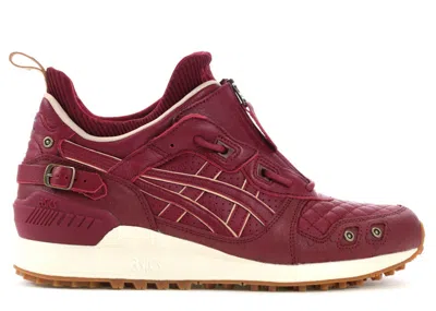 Pre-owned Asics Men's  Gellyte Mt Extra Butter X Ghostface Killah Pretty Toney Sneakers In Burgundy/cream