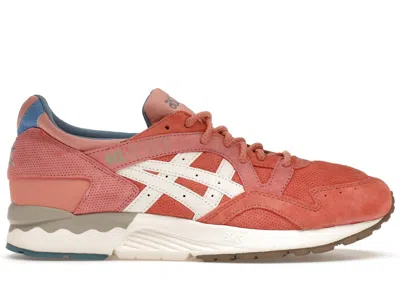 Pre-owned Asics Men's  Gellyte V Ronnie Fieg Rose Gold Sneakers In Dark Pink