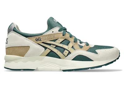 Pre-owned Asics Men's  Gellyte V Sneakers In Dark Neptune/sand In Multi