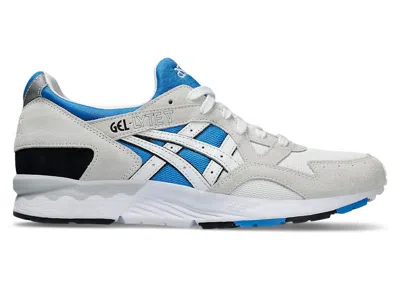 Pre-owned Asics Men's  Gellyte V Sneakers In White/electric Blue In Multi