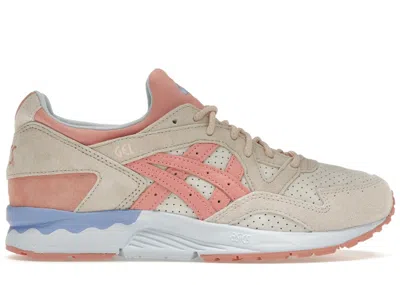 Pre-owned Asics Men's  Gellyte V Spring In Japan Sneakers In Cream/salmon In Multi