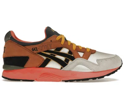 Pre-owned Asics Men's  Gellyte V Ubiq Midnight Bloom Sneakers In Off/white/navy Blue