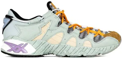 Pre-owned Asics Men's  Gelmai Bodega Underground Sneakers In White/frosty Green In Multi
