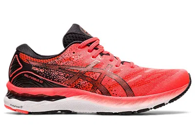 Pre-owned Asics Men's  Gelnimbus 23 Tokyo Sneakers In Sunrise Red/black In Multi