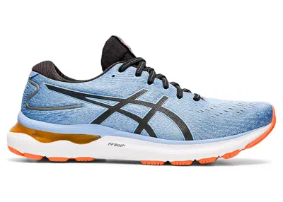 Pre-owned Asics Men's  Gelnimbus 24 Bliss Sneakers In Blue Harmony/blue Bliss