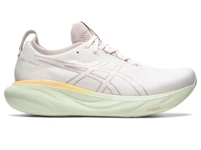Pre-owned Asics Men's  Gelnimbus 25 Sneakers In Cream/fawn