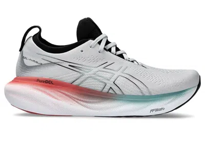 Pre-owned Asics Men's  Gelnimbus 25 Sneakers In Piedmont Grey/foggy Teal In Multi