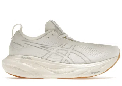 Pre-owned Asics Men's  Gelnimbus 25 Sneakers In White/gum