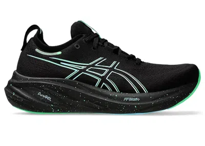 Pre-owned Asics Men's  Gelnimbus 26 Sneakers In Black/soothing Sea