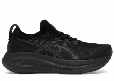 Pre-owned Asics Men's  Gelnimbus 27 Sneakers In Black/graphite Grey