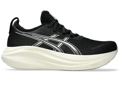 Pre-owned Asics Men's  Gelnimbus 27 Sneakers In Black/lake Grey In Multi