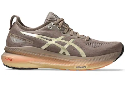 Pre-owned Asics Men's  Gelnimbus 27 Sneakers In Luxe/taupe Grey In Gray