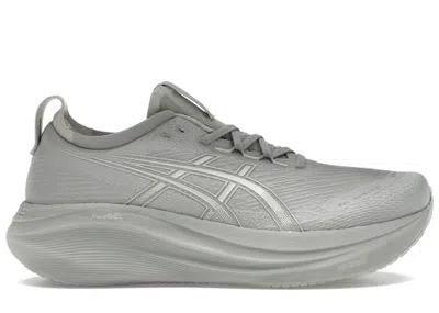 Pre-owned Asics Men's  Gelnimbus 27 Sneakers In Seal Grey/lake Grey In Gray
