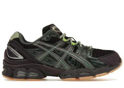 Pre-owned Asics Men's  Gelnimbus 9 Brain Dead Sneakers In Nightshade/laurel Wreath