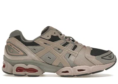 Pre-owned Asics Men's  Gelnimbus 9 Sneakers In Obsidian Grey/moonrock In Gray