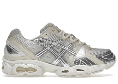Pre-owned Asics Men's  Gelnimbus 9 Wind And Sea Silver Sneakers In White/pure Silver