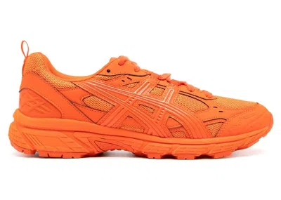 Pre-owned Asics Men's  Gelnunobiki Comme Des Garcons Shirt Sneakers In Orange