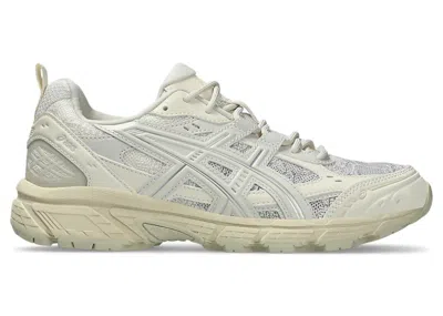 Pre-owned Asics Men's  Gelnunobiki Sneakers In Cream/pure Silver In Multi