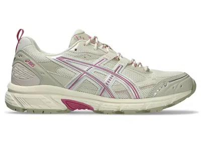 Pre-owned Asics Men's  Gelnunobiki Sneakers In Cream/sweet Pink