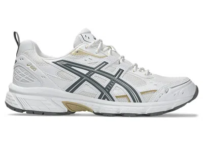 Pre-owned Asics Men's  Gelnunobiki Sneakers In White/clay Grey