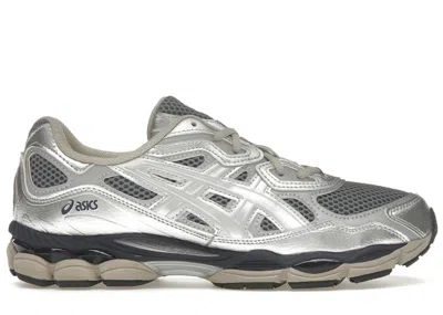 Pre-owned Asics Men's  Gelnyc Billy's Sneakers In Pure Silver/midnight