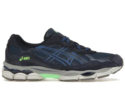 Pre-owned Asics Men's  Gelnyc Blue Sneakers In Midnight Blue