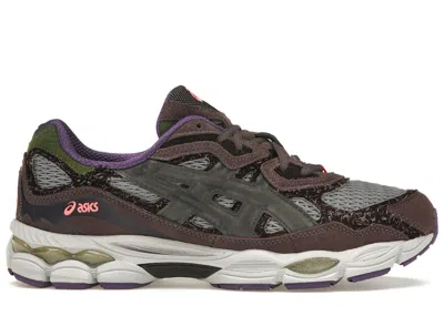 Pre-owned Asics Men's  Gelnyc Bodega Afterhours Sneakers In Drizzle/plum Truffle In Purple