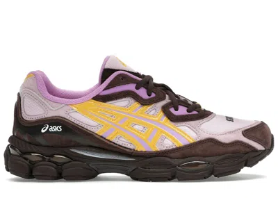 Pre-owned Asics Men's  Gelnyc Pleasures Sneakers In Rose/lavender In Multi