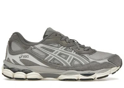 Pre-owned Asics Men's  Gelnyc Sneakers In Cement Grey