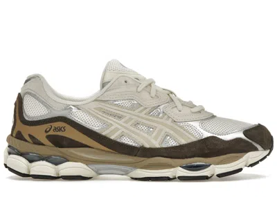 Pre-owned Asics Men's  Gelnyc Sneakers In Cream