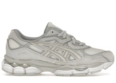 Pre-owned Asics Men's  Gelnyc Sneakers In Cream/cloud Grey In Gray